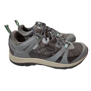 KEEN Terradora II Waterproof Hiking Shoes – Women’s 9.5 – Steel Grey/Ocean Wave